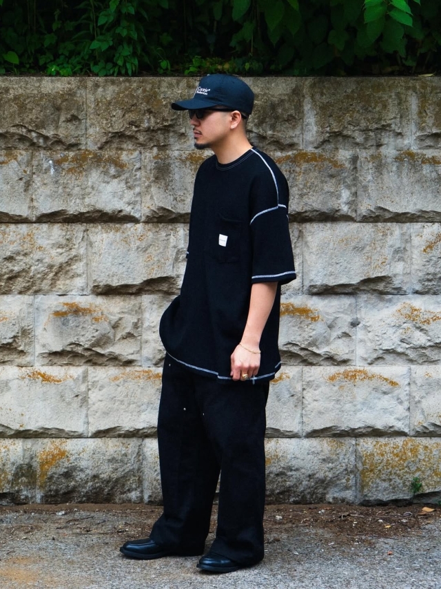 COOTIE 「T/C Waffle Error Fit S/S Tee」 エラーフィット