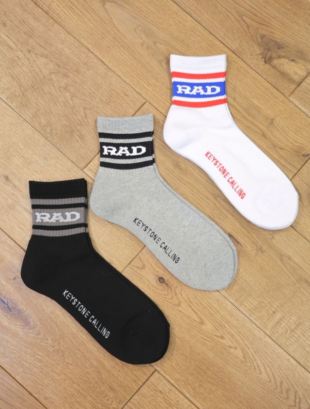 RADIALL  　　「LOW KICK - 1PAC SOX SHORT / DRALON」　　ソックス