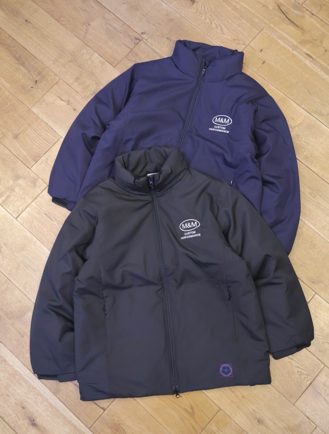 M&M CUSTOM PERFORMANCE  　「Insulated Stand Collar Jacket」　パデッド スタンドカラージャケット