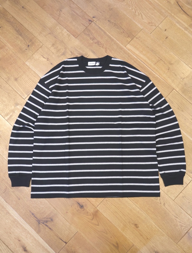 COOTIE 　「Border L/S Tee」　パネルボーダー ロングスリーブティーシャツ