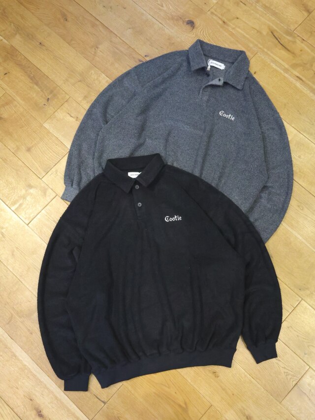 COOTIE　「T/C Heavy Pile Polo Pullover」　 T/C ヘビーパイル ポロシャツ