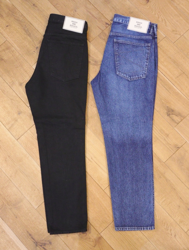 ROUGH AND RUGGED 「FOUL MARK」 USED加工 ストレッチデニムパンツ