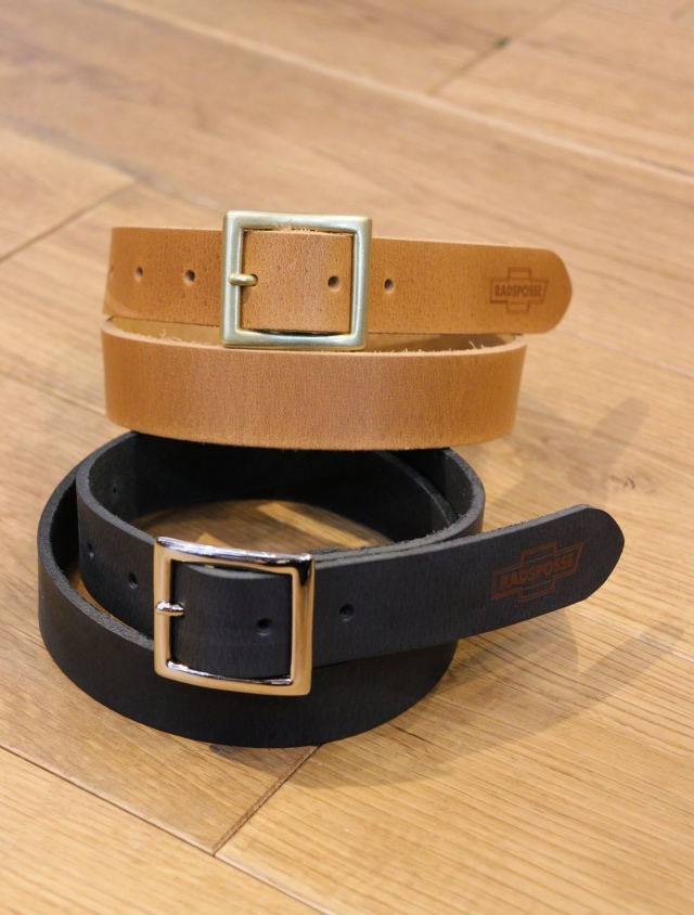 RADIALL 「POSSE - SQUARE BUCKLE BELT」 レザーベルト