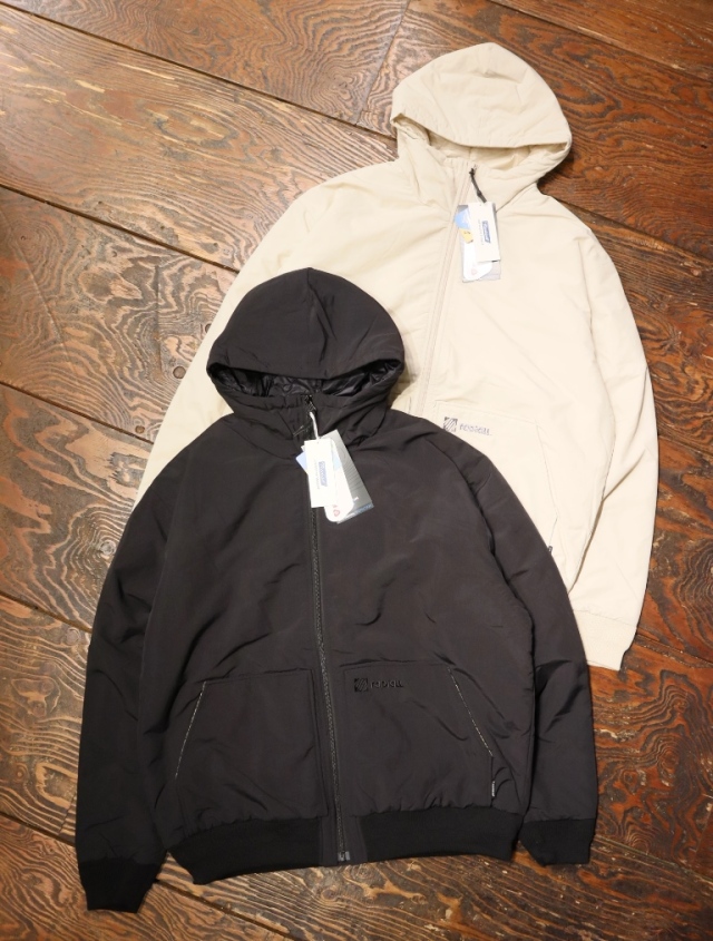 hooded jacket with zipper