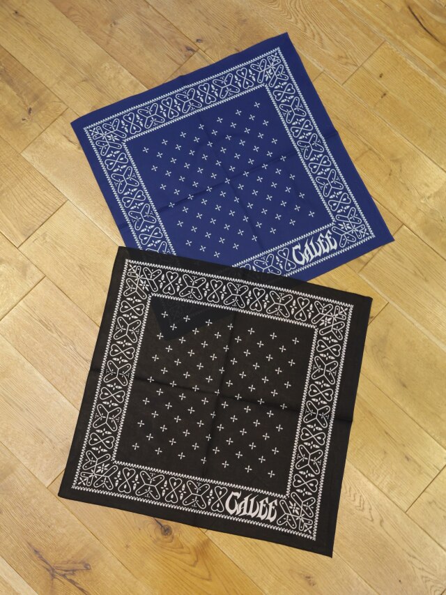 CALEE 　「CROSS BANDANA」　バンダナ