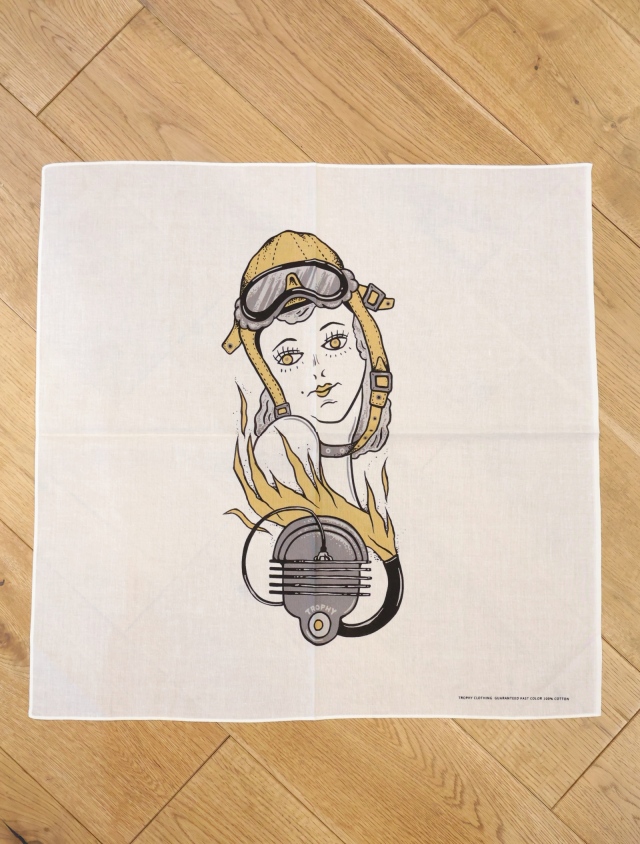 TROPHY CLOTHING　　「Oily Girl Bandana」　　バンダナ