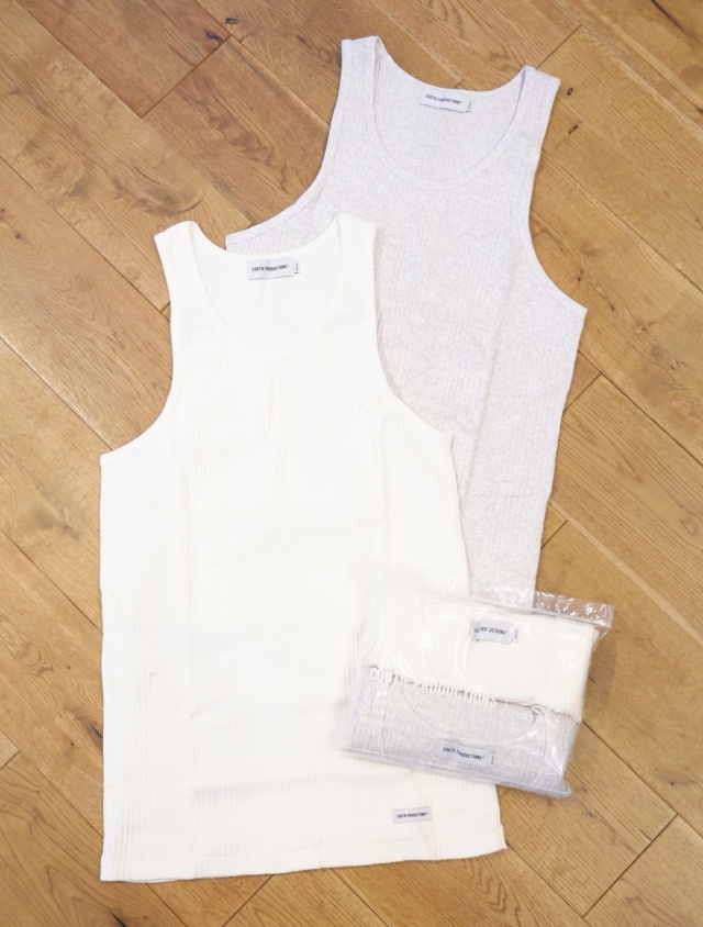 COOTIE　「Ribbed Tank Top (2 Pack)」　 2PACK タンクトップ