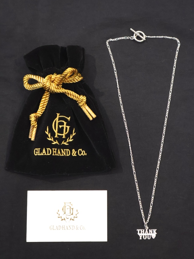 GLAD HAND 　　「THANK YOU ♡ TOP & CHAIN」 　SILVER 925製 ネックレスチェーン