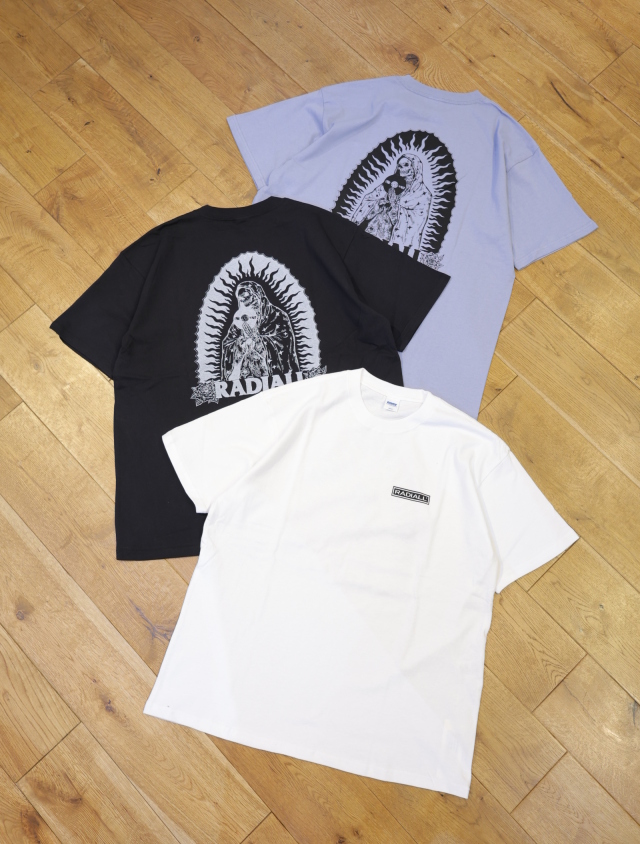 RADIALL × HIROTTON 　「GUIDANCE - CREW NECK T-SHIRT S/S」　プリントティーシャツ