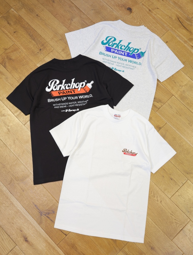 【5月31日 発売！】PORKCHOP GARAGE SUPPLY　「PCP LOGO TEE」  プリントティーシャツ