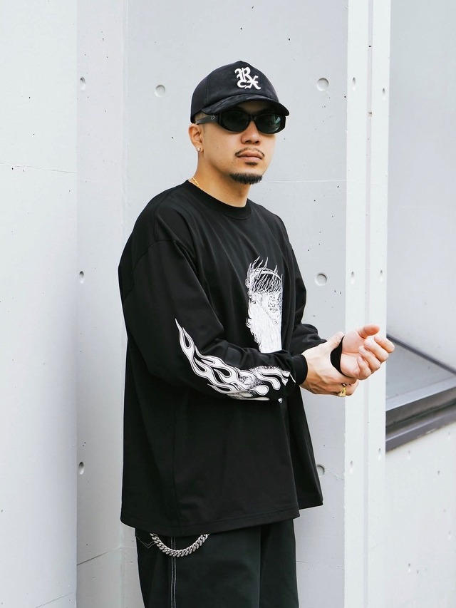 ANTIDOTE BUYERS CLUB 「Pima Cotton L/S Tee (Reaper)」 ピマコットン