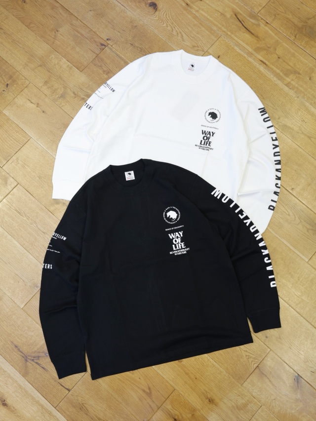 RATS　　「MC L/S TEE」　　プリントロングスリーブティーシャツ