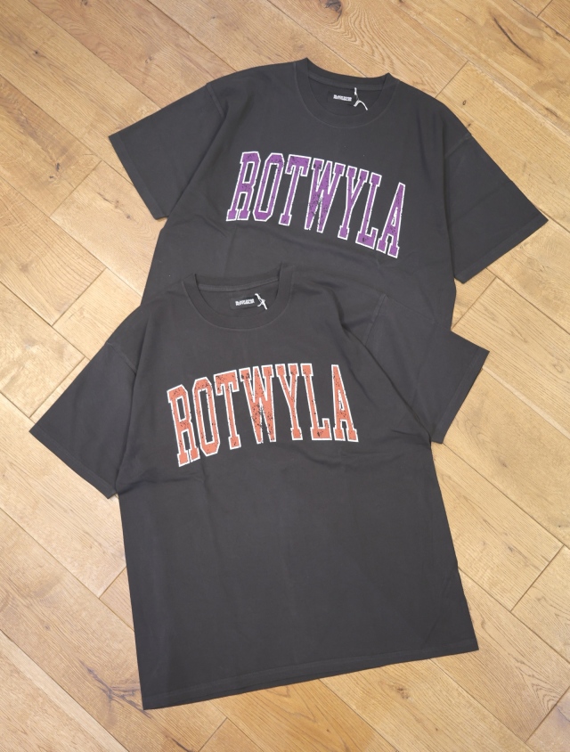 ROTTWEILER 　「ROT TEE」 　ピグメントダイ ティーシャツ
