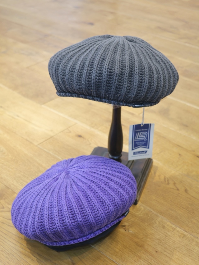 RADIALL  　　「ISSACS - TAM CAP」　  ピグメントダイ コットンニットタム