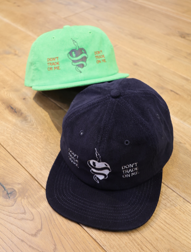 【4月15日 12:00～ 発売!】 Little Yarmouth 　「DON’T TRADE ON ME Corduroy Cap」　スナップバックキャップ