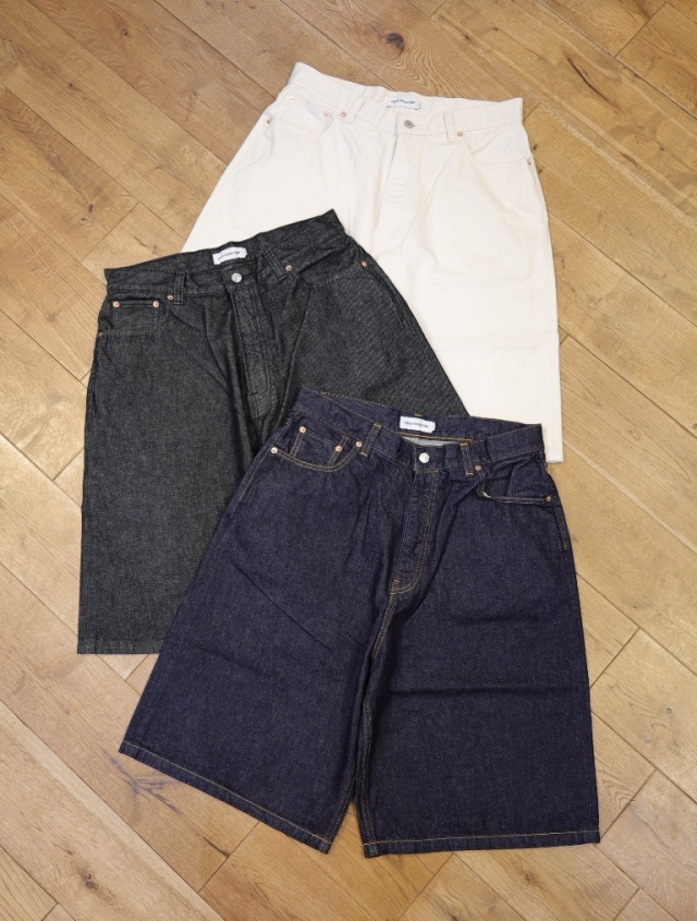 COOTIE　「12.5oz Denim 5 Pocket Extra Baggy Shorts」　5ポケット バギーデニムショーツ
