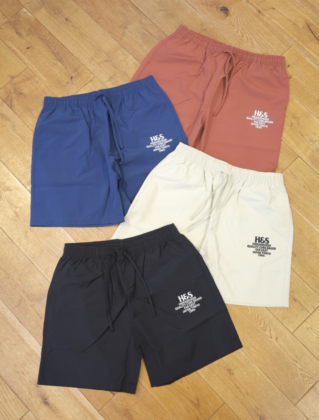 Hide and Seek　「Nylon Easy Short」　ナイロン イージーショーツ