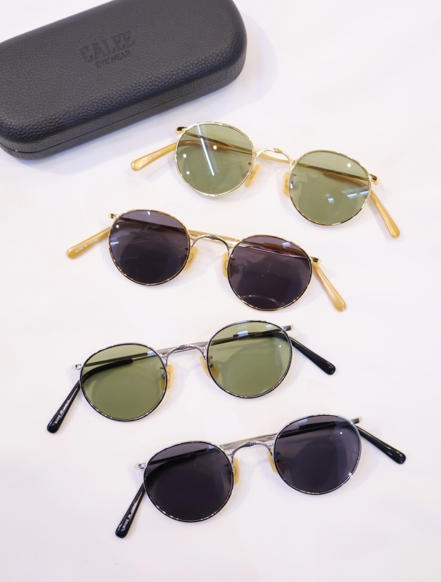CALEE     「VINTAGE TYPE CIRCLE METAL GLASSES」　 サークルグラッシーズ