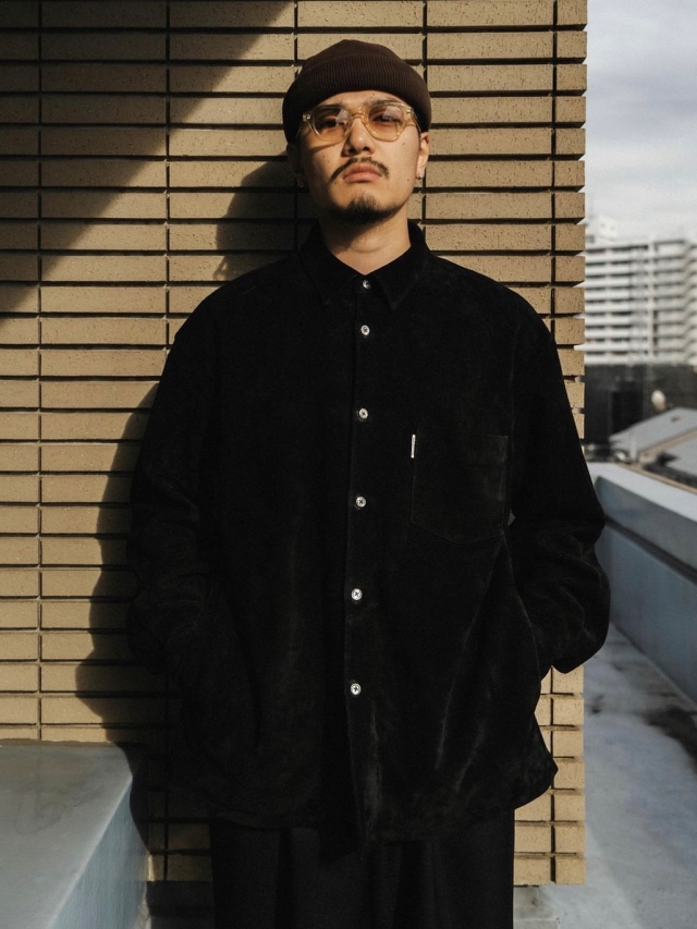 COOTIE 「Deer Suede L/S Shirt 」 スウェードシャツジャケット
