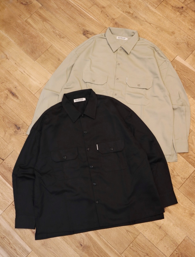 COOTIE 「Stripe Sucker Cloth Open Collar S/S Shirt」 ストライプ