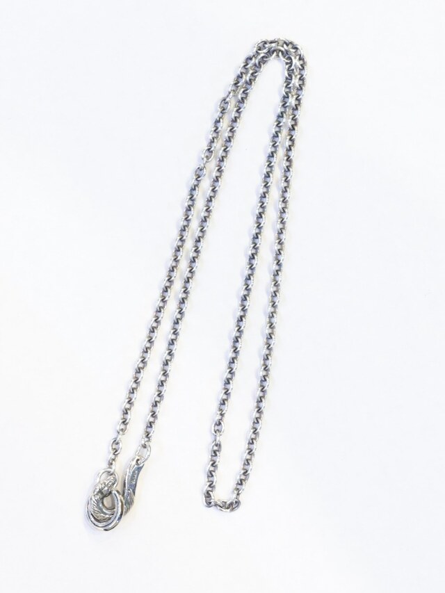 Peanuts&Co　「HORSE HOOK CHAIN ALL SILVER」 SILVER925製 チェーンネックレス