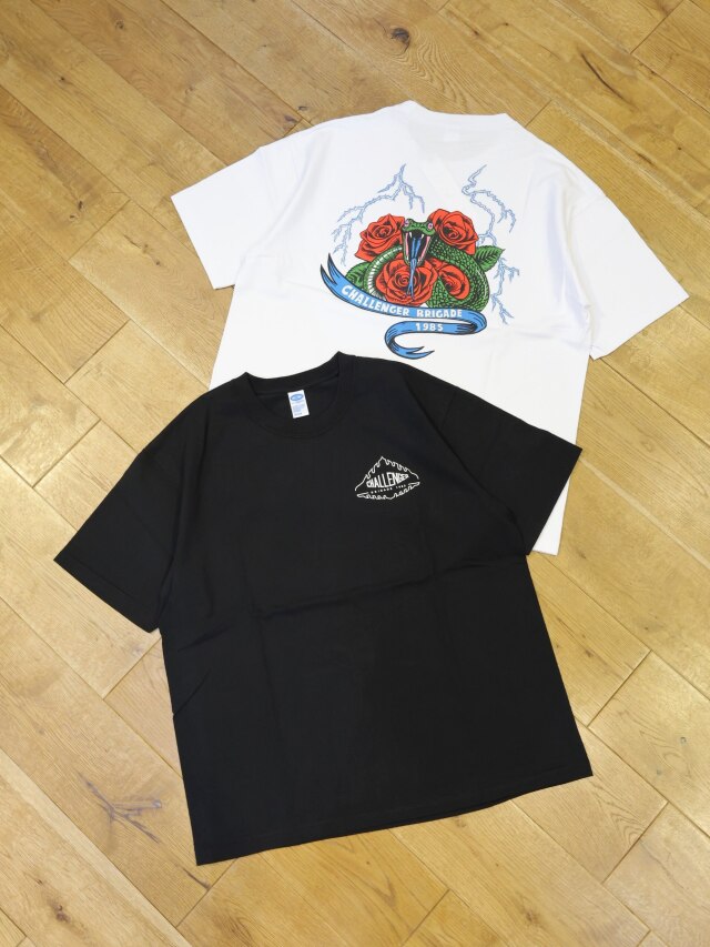 CHALLENGER　「SNAKE TEE」　 プリントティーシャツ