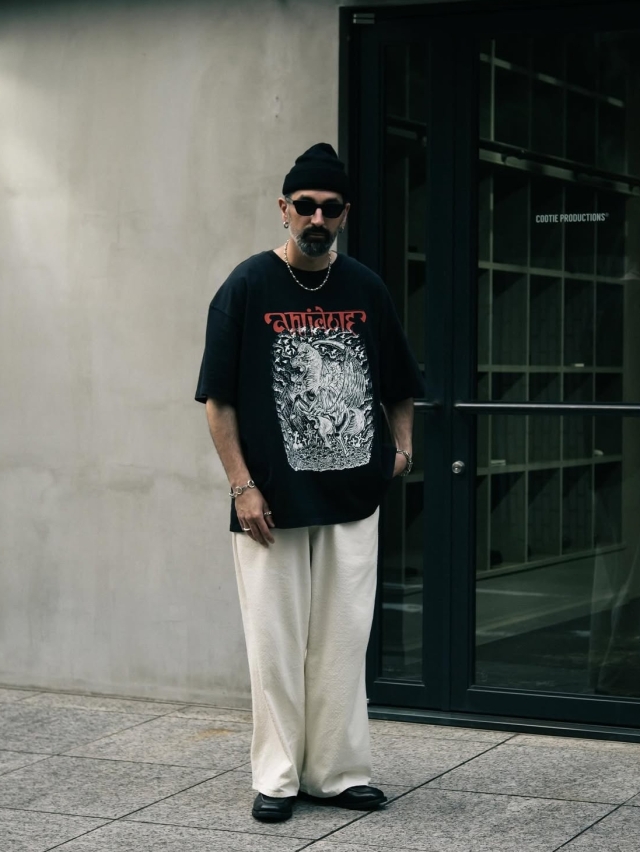ANTIDOTE BUYERS CLUB 「Fade Wash S/S Tee (Grim Reaper