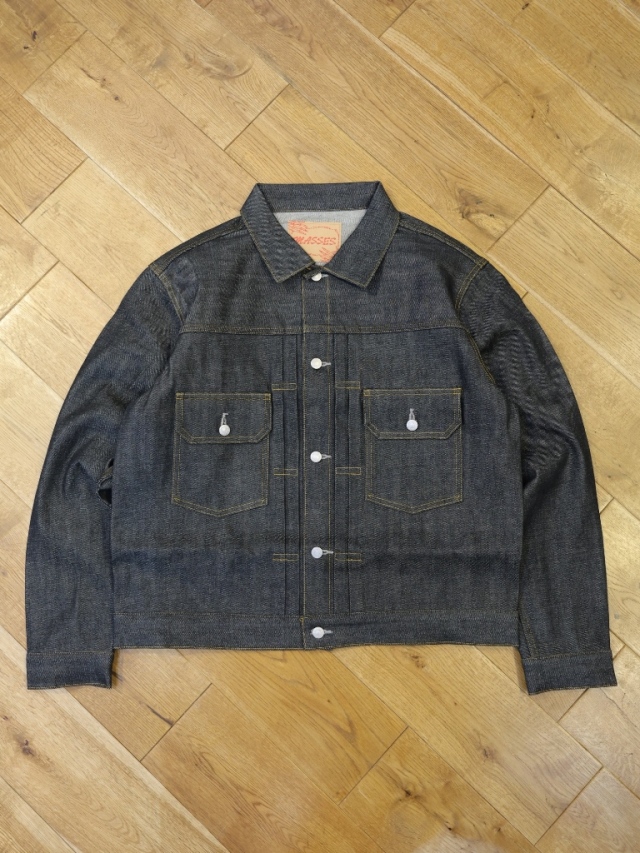 MASSES　　「DENIM JKT B RIGID」　2ndタイプ デニムジャケット