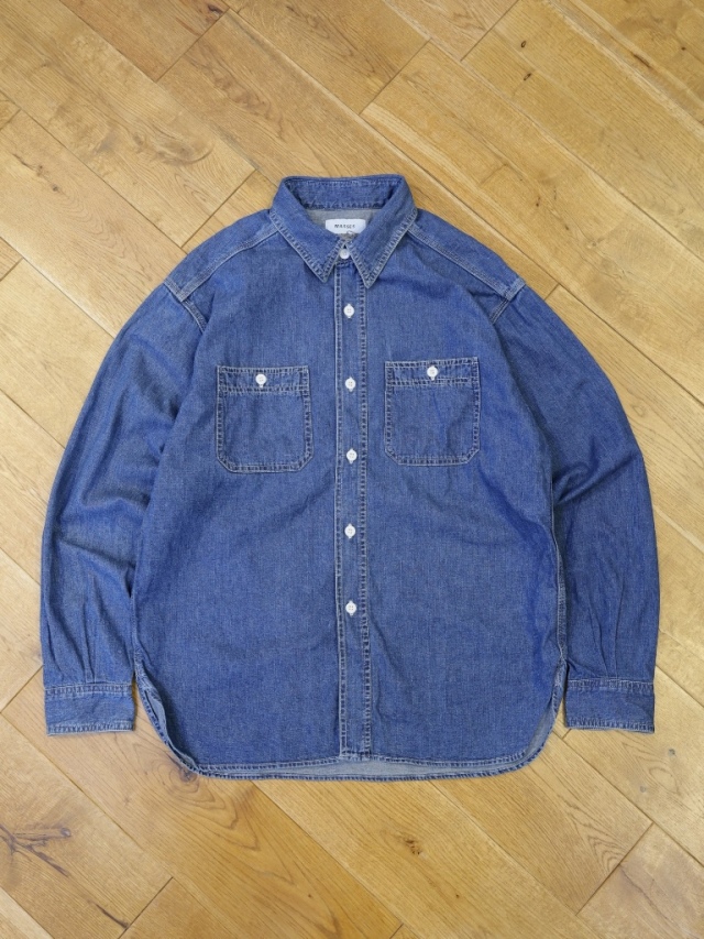 MASSES　「DENIM SHIRT B.WASH」　デニムシャツ
