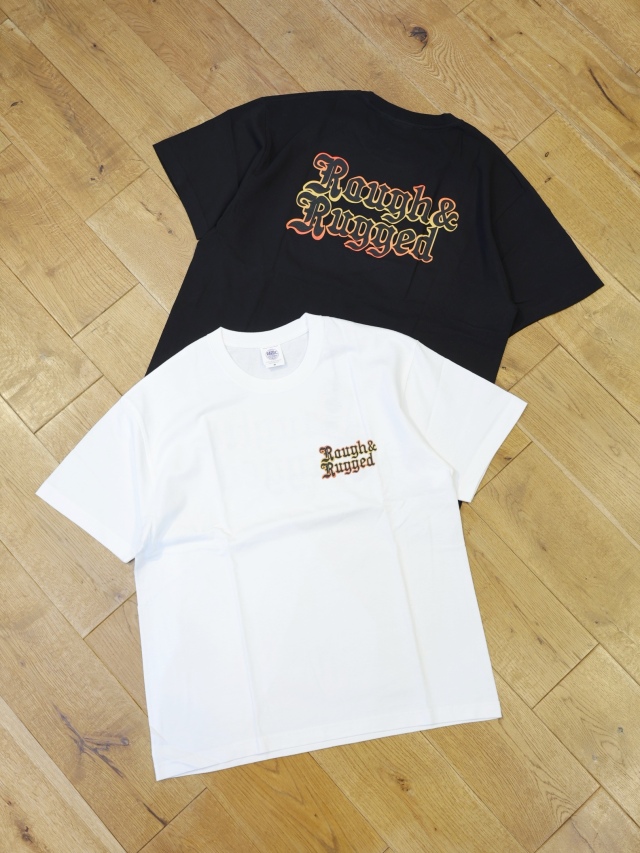 ROUGH AND RUGGED　「DESIGN SS 01」　プリントティーシャツ
