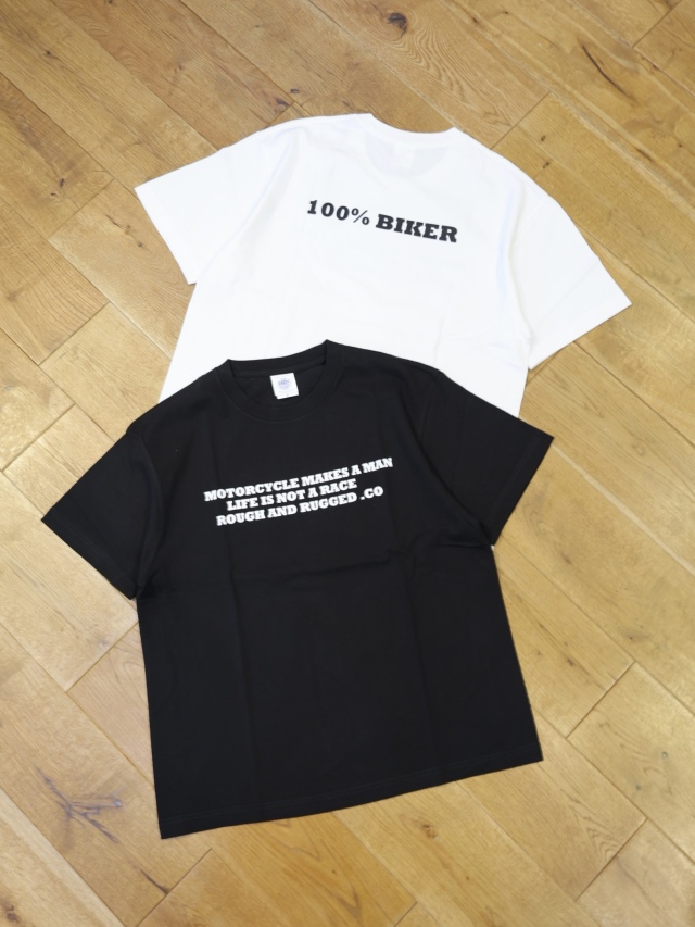 ROUGH AND RUGGED　「DESIGN SS 02」　プリントティーシャツ