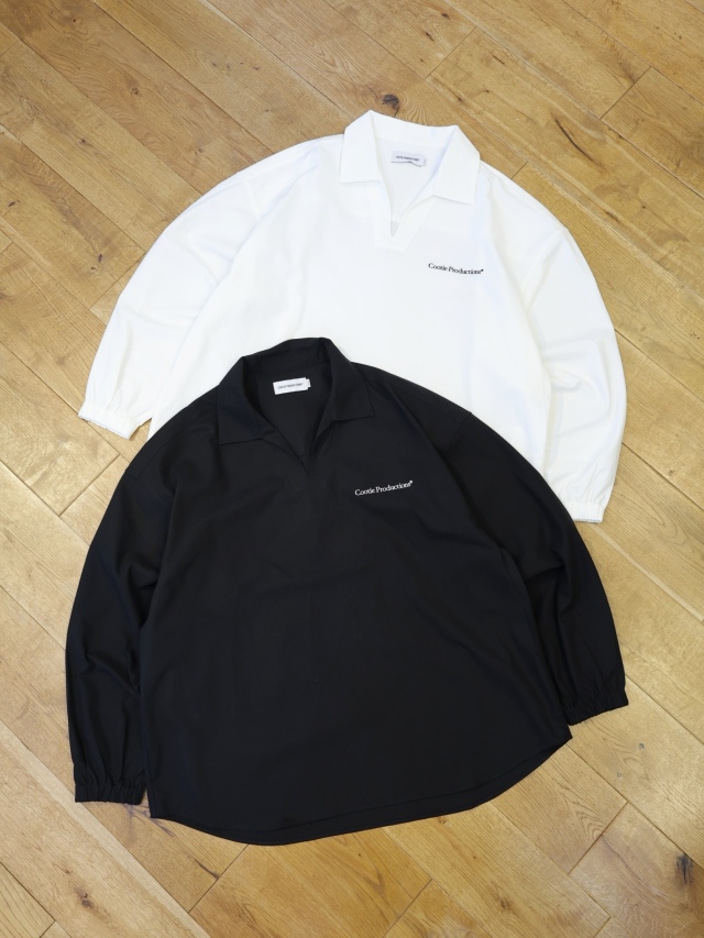 COOTIE 　「Cotton Gabardine L/S Skipper Shirt」　コットンギャバジン スキッパーシャツ