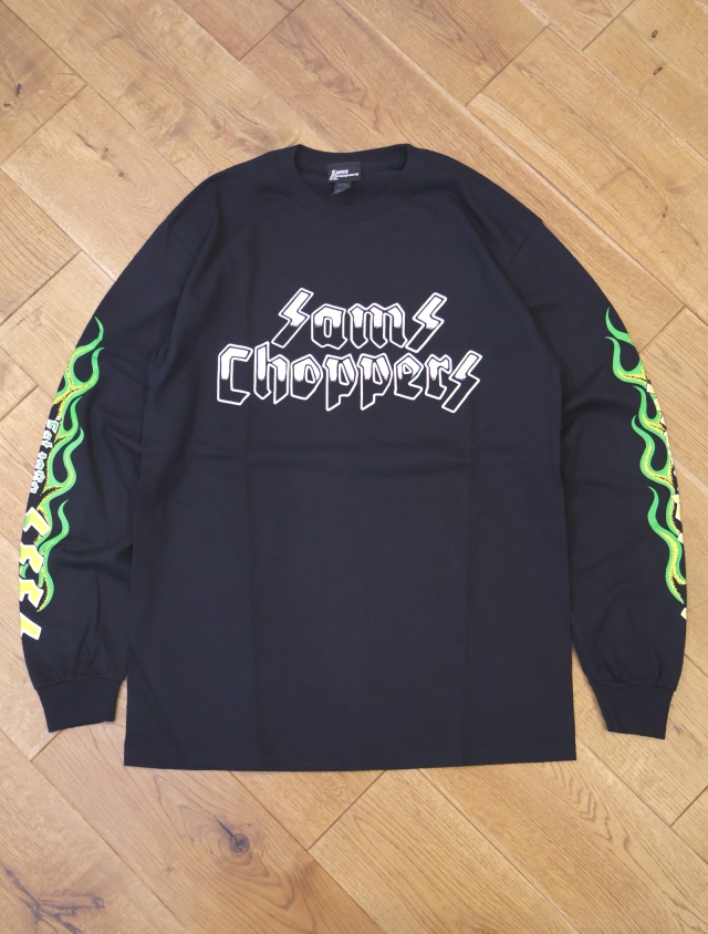 SAMS MOTORCYCLE 「FLAMES LONG SLEEVE TEE」 プリントロング