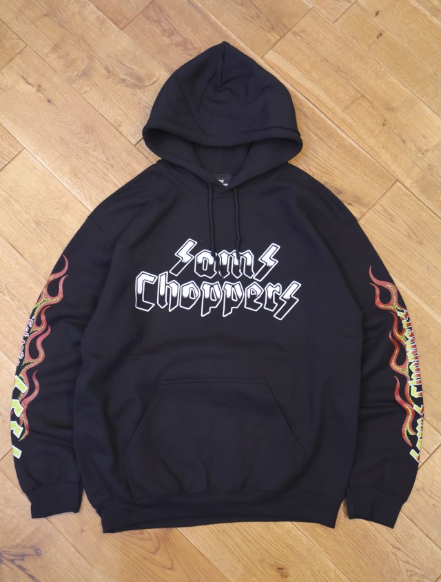 SAMS MOTORCYCLE 「FLAMES HOODIE」 プルオーバースウェットパーカー