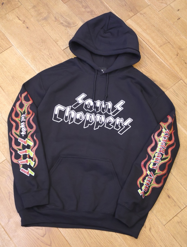 SAMS MOTORCYCLE 「FLAMES HOODIE」 プルオーバースウェットパーカー