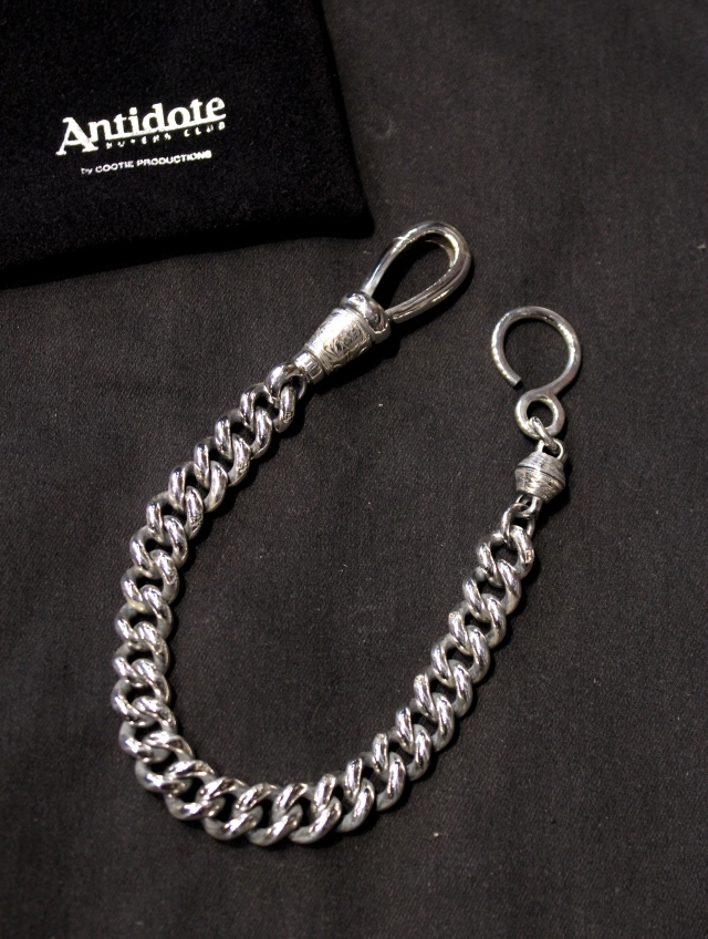 ANTIDOTE BUYERS CLUB 「 Classic Wallet Chain (Long) 」 SILVER950製
