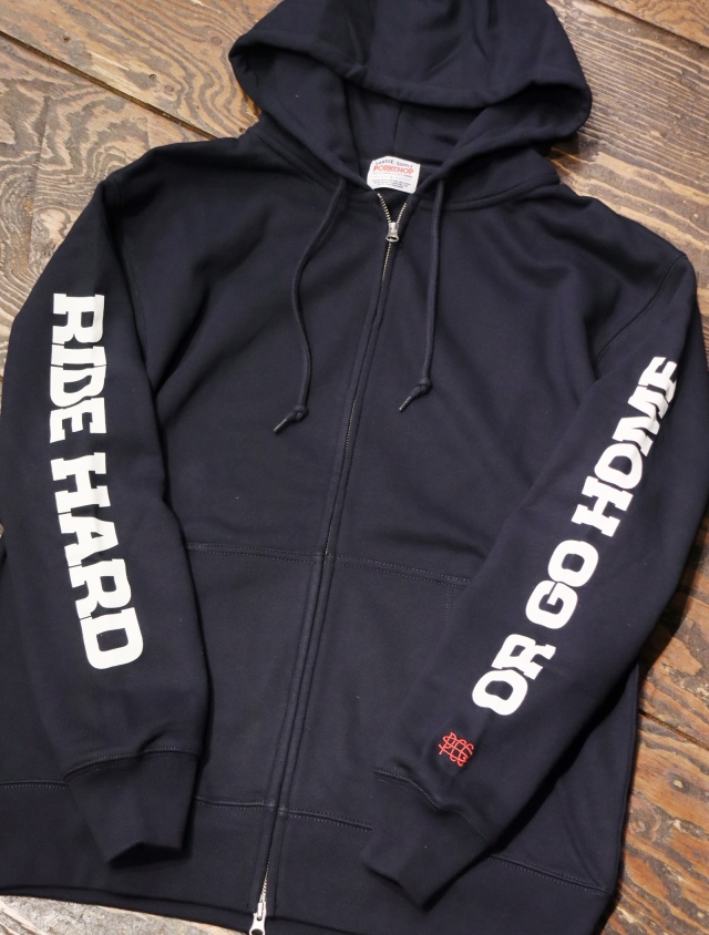 PORKCHOP GARAGE SUPPLY 「B&S WING ZIP UP HOODIE」 ジップアップ
