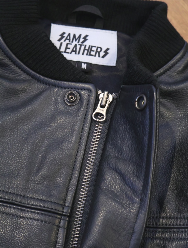 ジャケット・アウター Classic Derby jacket 予約商品10月下旬入荷予定】 SAMS MOTORCYCLE 「LEATHER DERBY