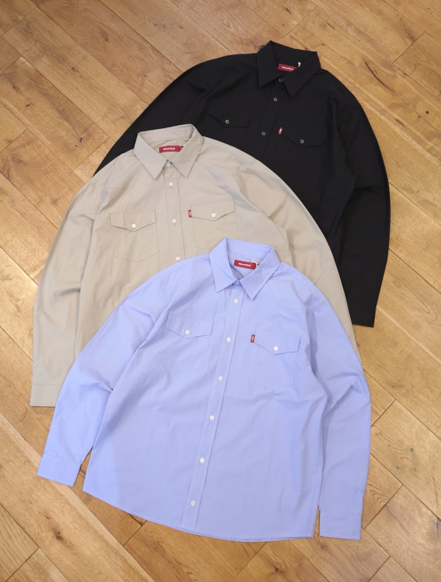 Hide and Seek　「Western L/S Shirt」　ウエスタンシャツ