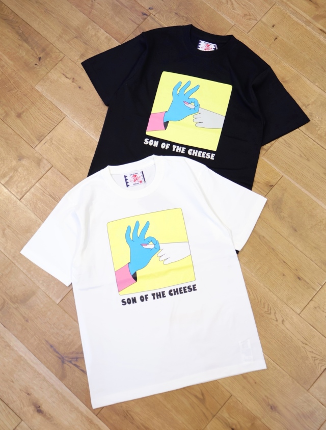 SON OF THE CHEESE × FUCCI　「FUCCI SIGN LANGUAGE TEE」プリントティーシャツ