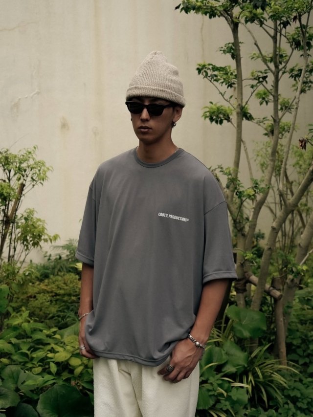 COOTIE 「Dry Tech Jersey Oversized S/S Tee」 オーバーサイズ