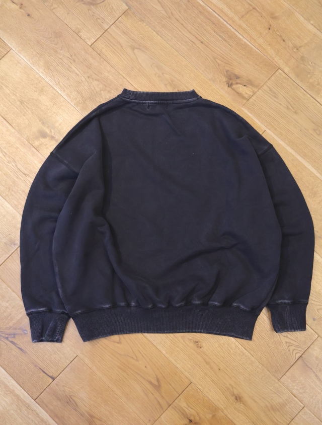 INCOMPLETE TOKYO 「Faded sweat shirts type-2」 フェード加工 クルー