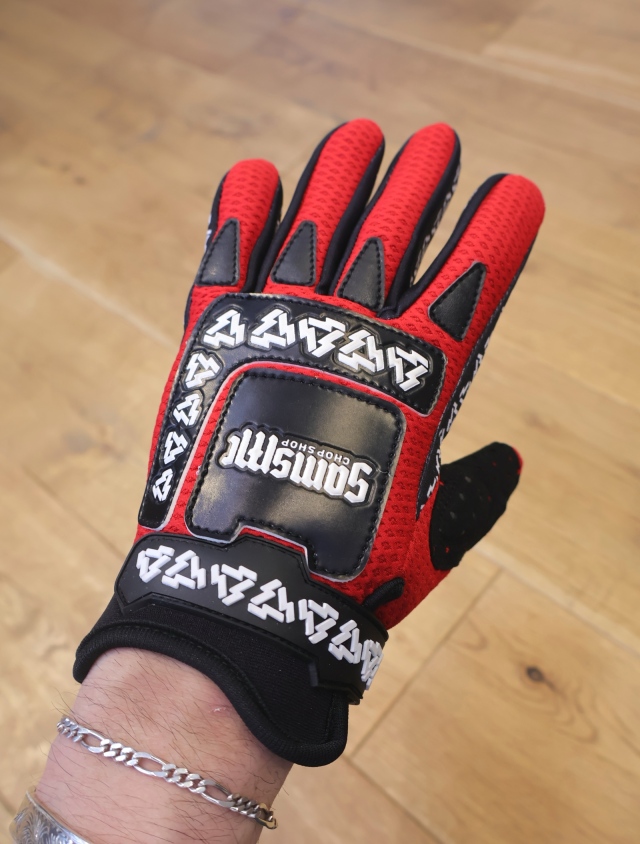 激安アウトレット SAMS MC OLD SCHOOL MX GLOVE」 MX グローブ バイクウェア・装備