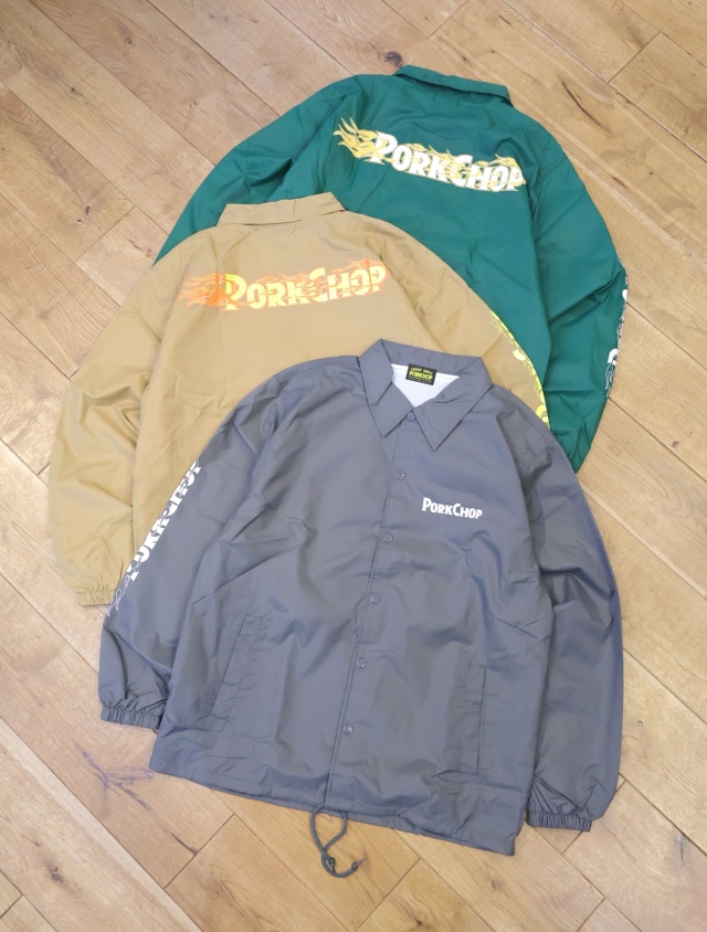PORKCHOP GARAGE COACH JACKET XLサイズ PORKCHOP GARAGE SUPPLY 】 CIRCLE PORK COACH JKT ( コーチジャケット