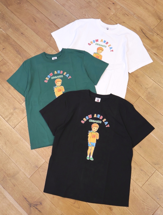 SOFTMACHINE　　「GROW AND EAT- T」　プリントティーシャツ