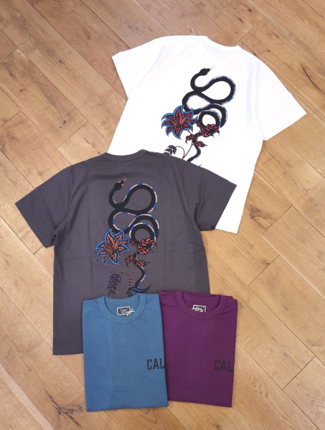 CALEE × MIHO MURAKAMI 「BINDER NECK SNAKE VINTAGE TEE