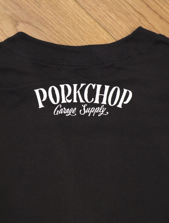 PORKCHOP GARAGE SUPPLY 「PORK FRONT TEE 25」 プリントティー