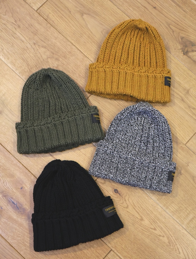 TROPHY CLOTHING　　「Low Gauge Knit Cap」　　ニットキャップ
