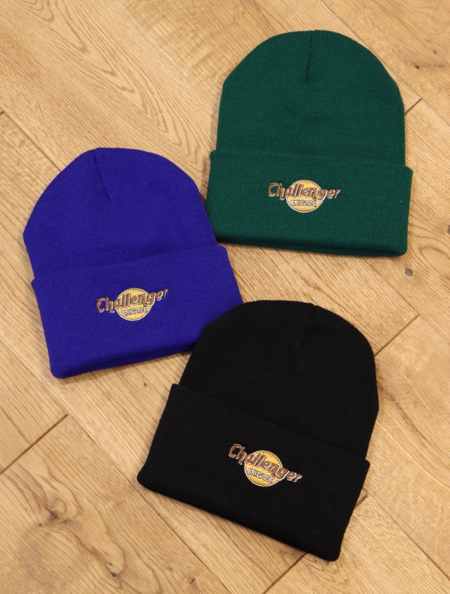 CHALLENGER 「MUD LOGO KNIT CAP」 ニットキャップ