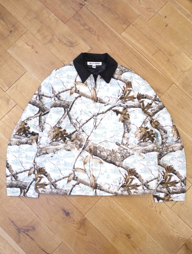 HELLA GREEN 「Cheese Camo Jacket」　ワークジャケット